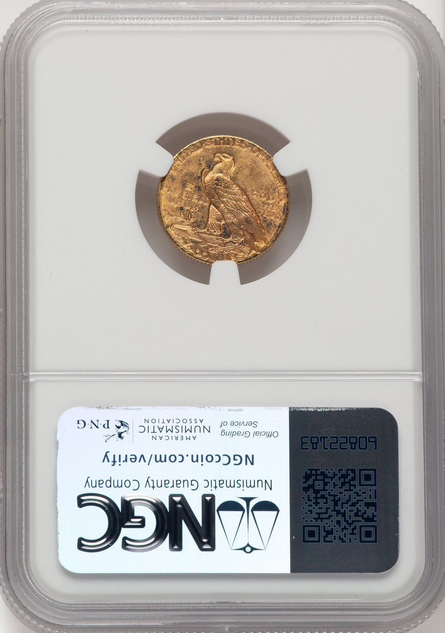 1914-D $2.50 Indian Quarter Eagle NGC MS62 (773567004)