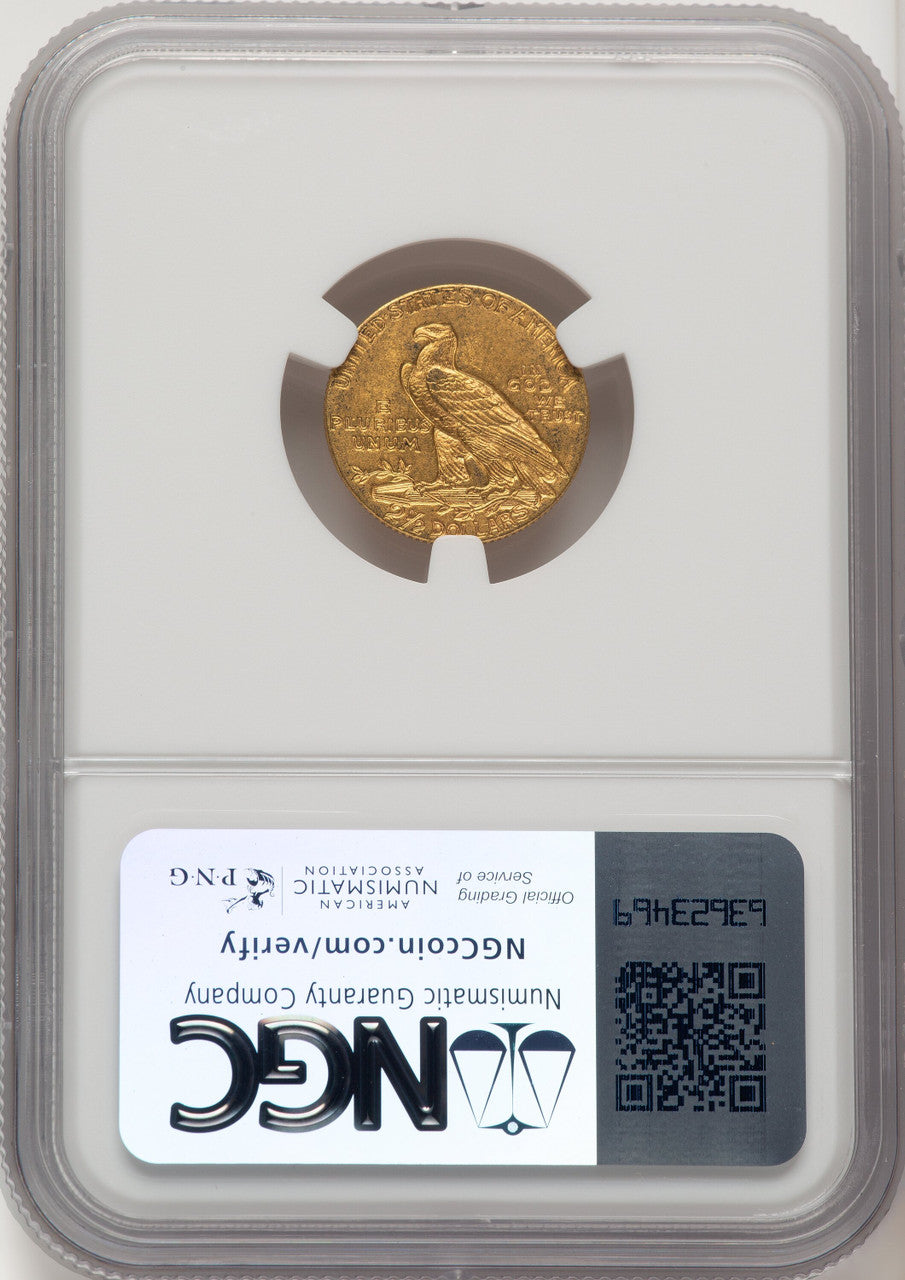 1909 $2.50 Indian Quarter Eagle NGC MS62 (520369050)