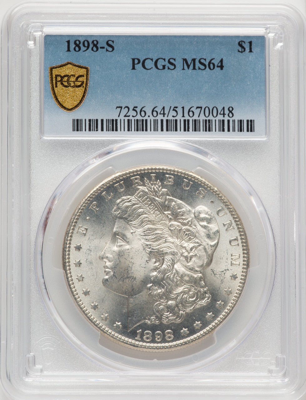 1898-S Morgan Dollar PCGS MS64