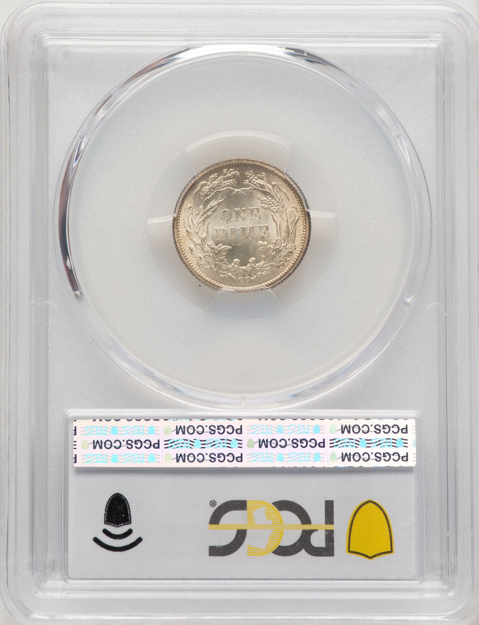 1877-CC 10C Seated Dime PCGS MS66