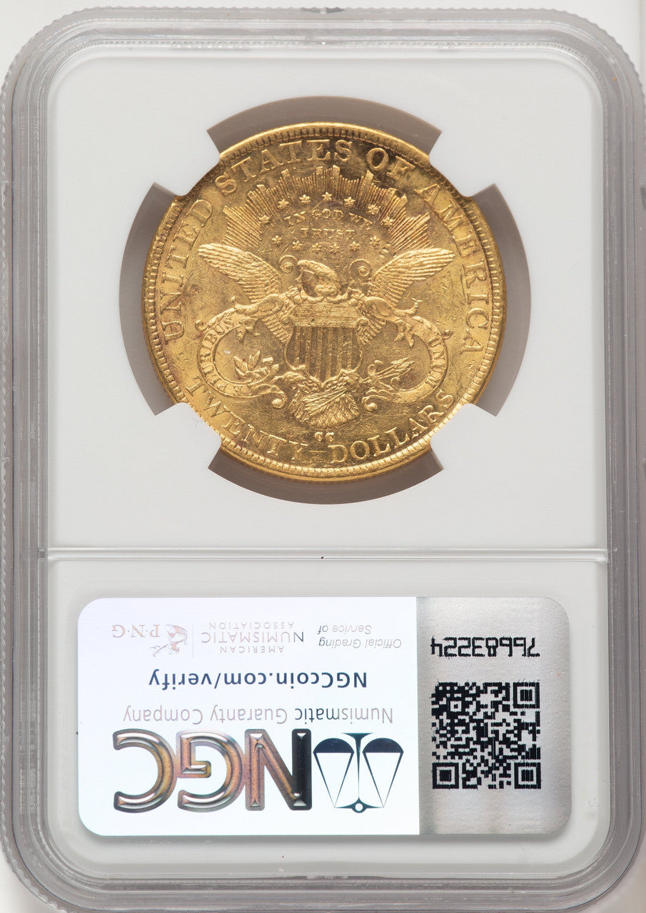 1892-CC $20 Liberty Double Eagle NGC AU55 (775858041)