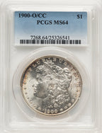 1900-O/CC Morgan Dollar PCGS MS64 (775228019)