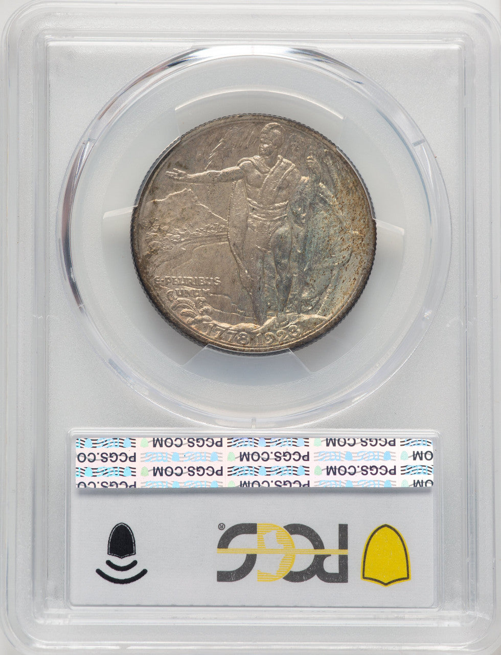 1928 50C Hawaiian CAC Commemorative Silver PCGS MS66 (776083014)