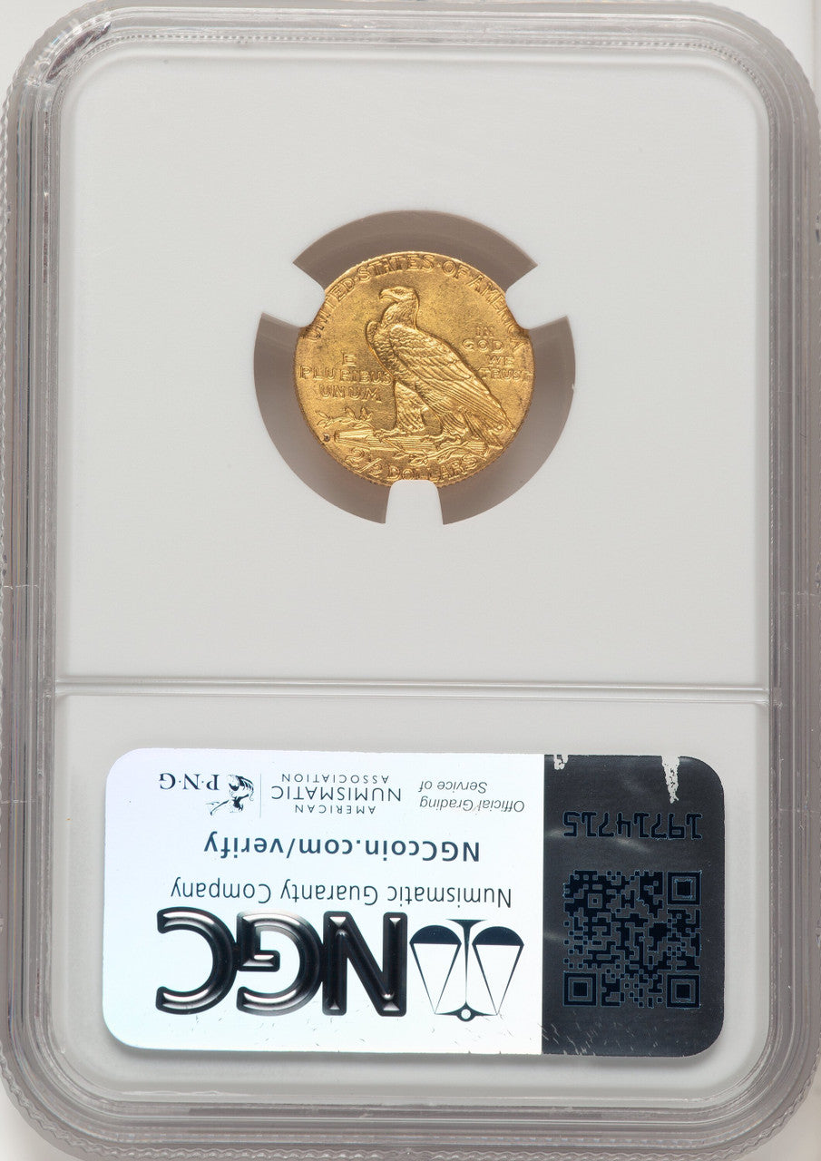 1914-D $2.50 Indian Quarter Eagle NGC MS64 (775229012)