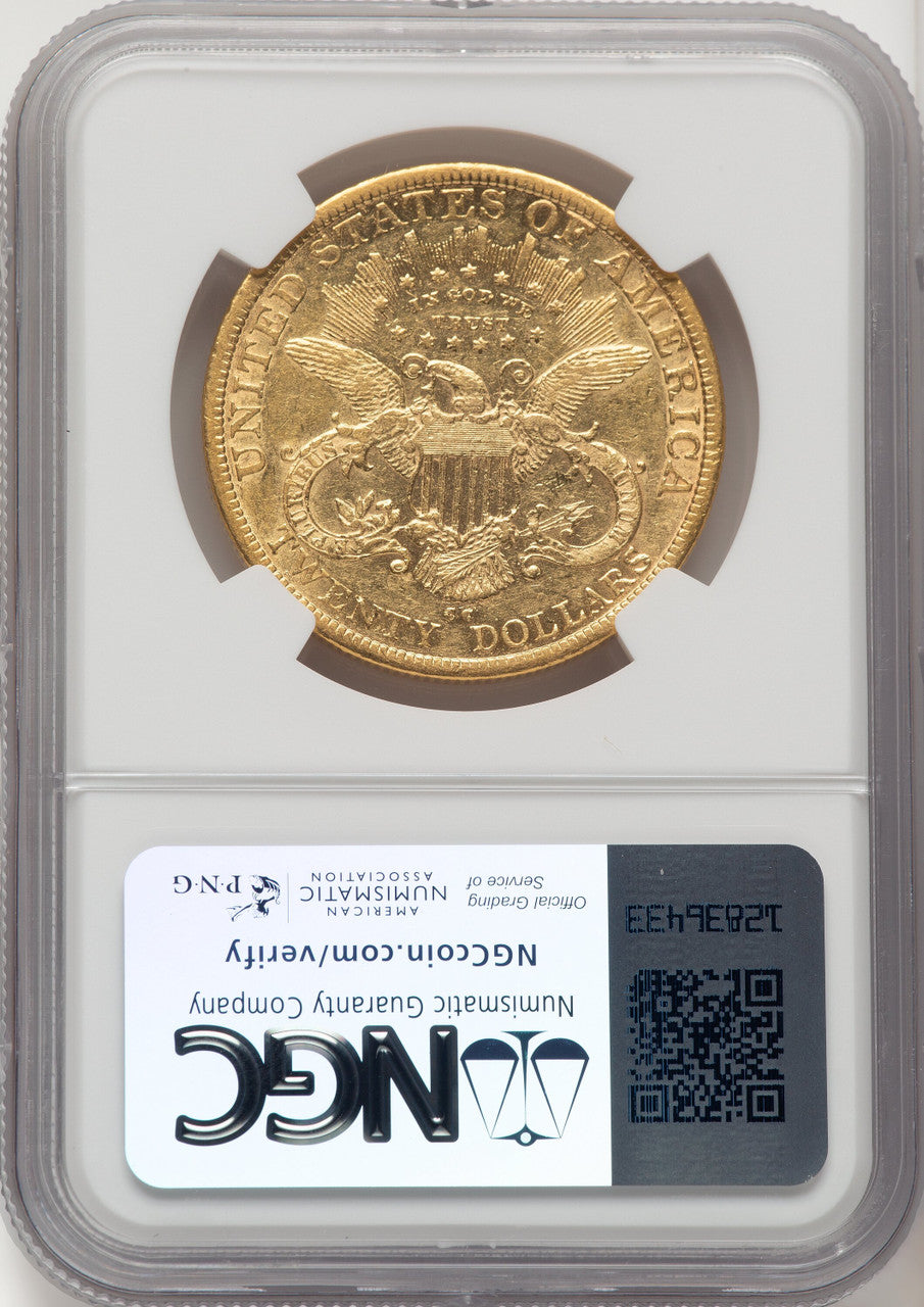 1879-CC $20 Liberty Double Eagle NGC XF45 (776083006)