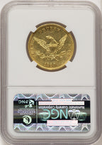 1860 Clark Gruber & Co. Ten Dollar Territorial Gold NGC MS61 (776083009)