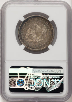 1841 50C Seated Half Dollar NGC MS64