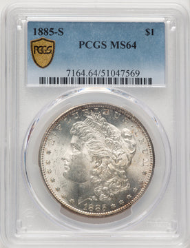 1885-S Morgan Dollar PCGS MS64 (520735001)