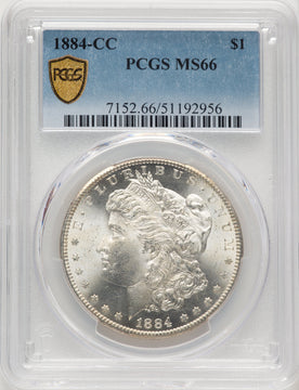 1884-CC Morgan Dollar PCGS MS66 (520735016)