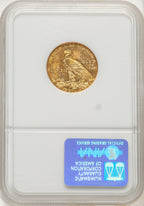 1908 $5 Indian Indian Half Eagle NGC MS63 (507173003)