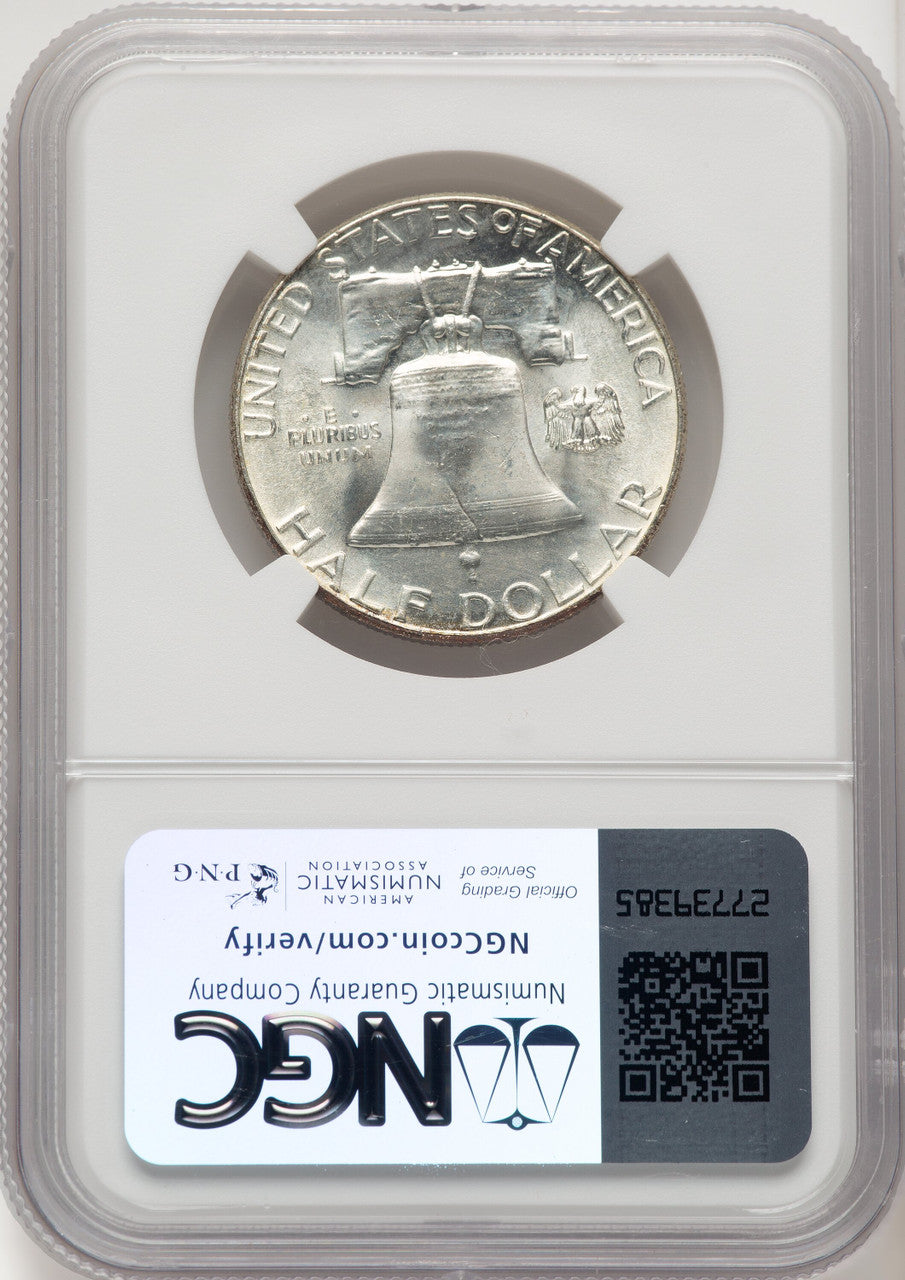 1959 50C Franklin Half Dollar NGC MS67