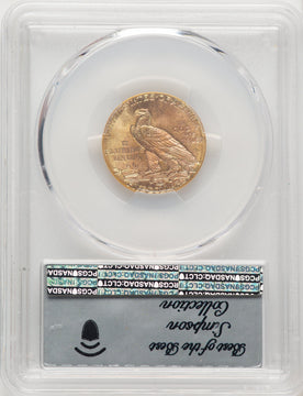 1912 $5 Indian Half Eagle PCGS MS65+