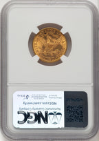 1898 $5 Liberty Half Eagle NGC MS66