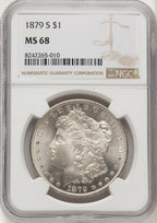 1879-S Morgan Dollar NGC MS68 (520369102)