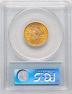 1883-CC $5 Liberty Half Eagle PCGS MS61