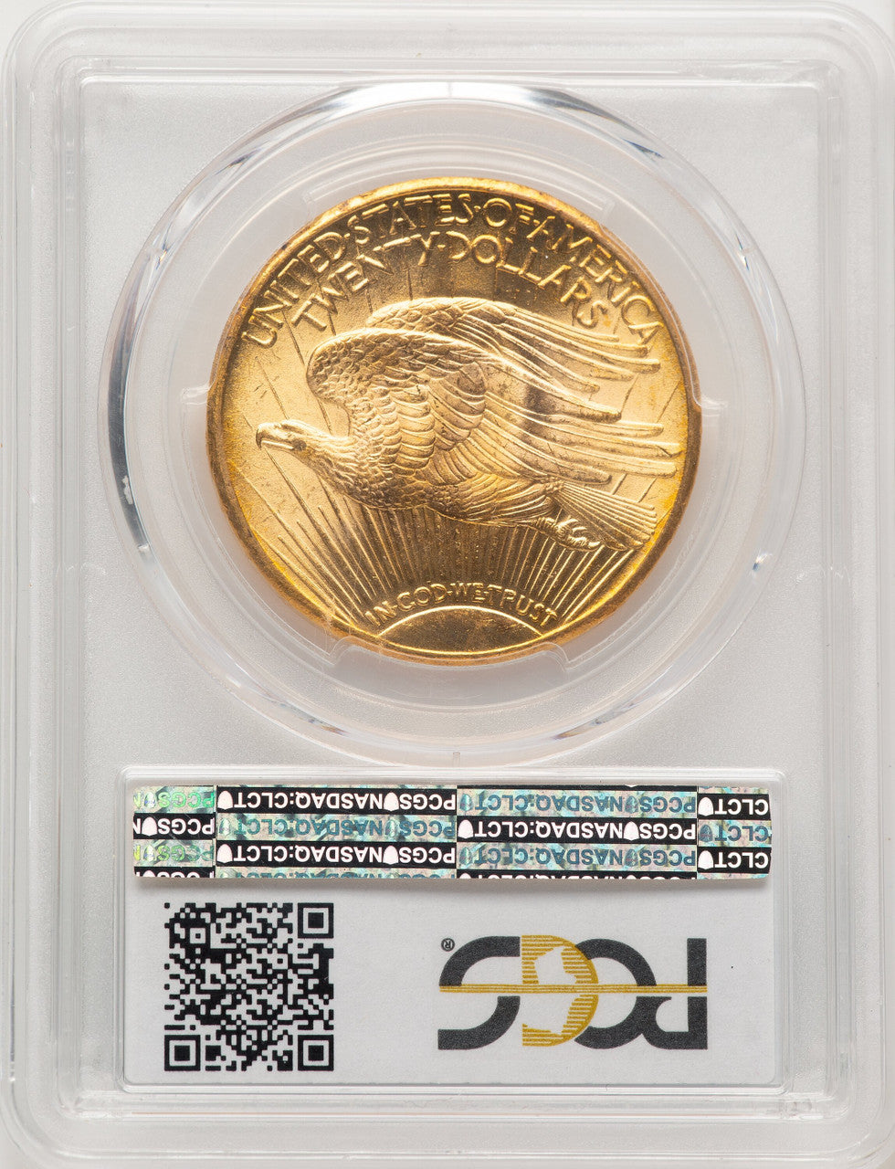 1925 $20 Saint-Gaudens Double Eagle PCGS MS66+