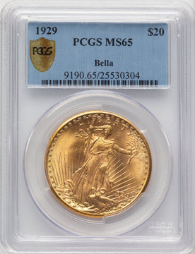 1929 $20 Saint-Gaudens Double Eagle PCGS MS65 (775858020)