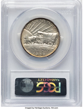 1939 50C Oregon CAC Commemorative Silver PCGS MS67