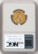 1908 $5 Indian Indian Half Eagle NGC MS63 (572251149)