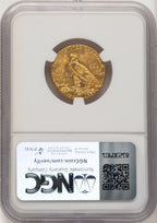 1908 $5 Indian Indian Half Eagle NGC MS63 (572251150)