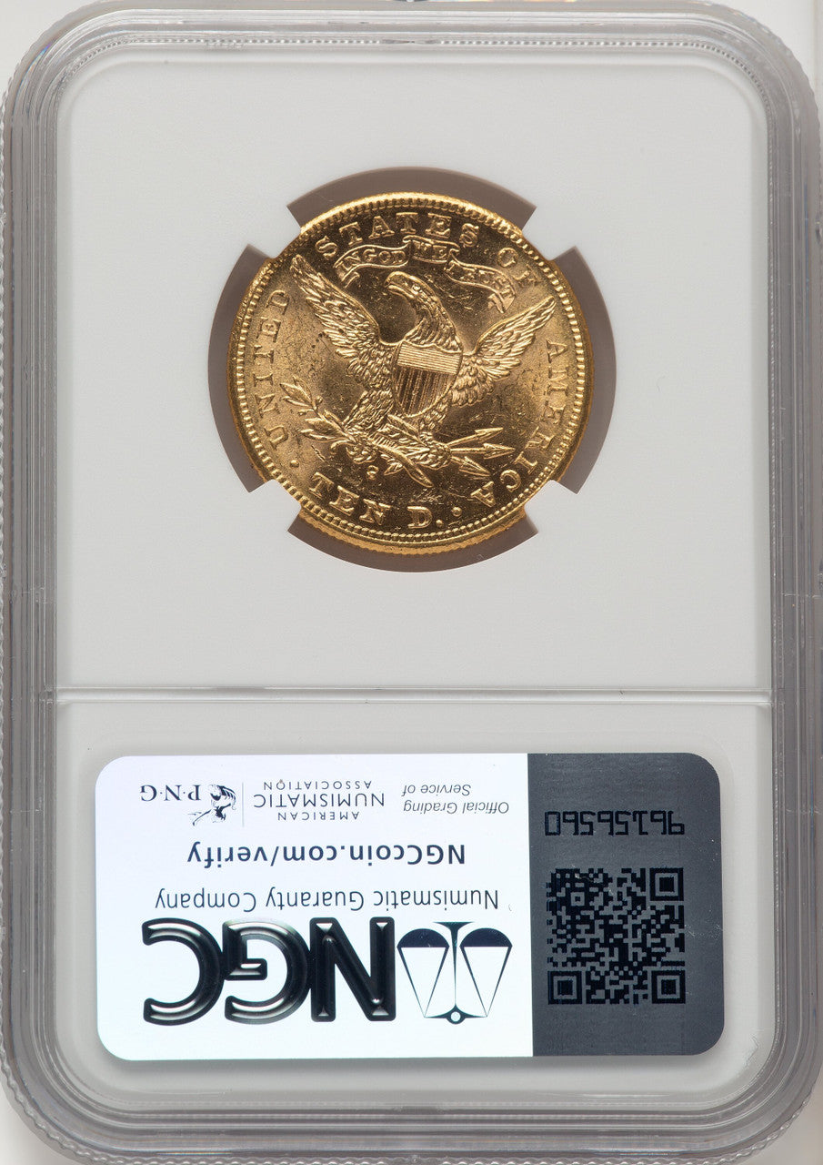 1906-S $10 Liberty Eagle NGC MS62