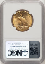 1914-D $10 Indian Eagle NGC MS62 (572274057)