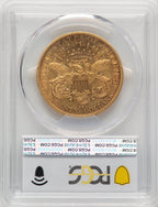 1890-CC $20 Liberty Double Eagle PCGS VF35