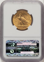 1911 $10 Brown Label Indian Eagle NGC MS62