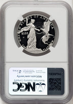2015-W $100 One-Ounce Platinum Eagle Brown Label NGC PF70