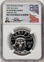 2015-W $100 One-Ounce Platinum Eagle NGC PF70