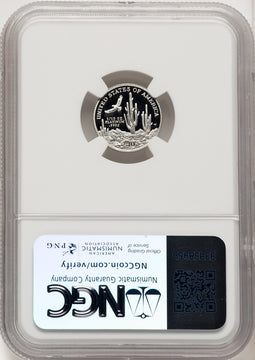 2001-W $10 Tenth-Ounce Platinum Brown Label NGC PF70 (520684066)