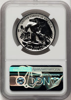 2019-W Palladium Eagle 1 oz REV ER Palladium Label NGC PF70