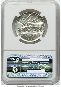 1939 50C Oregon CAC Commemorative Silver NGC MS67+ (777707023)