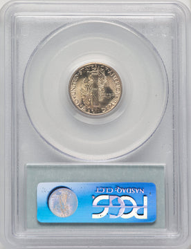 1935-S 10C FB CAC Mercury Dime PCGS MS67