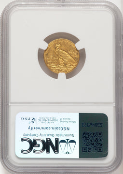 1912 $2.50 Indian Quarter Eagle NGC MS63 (507051044)