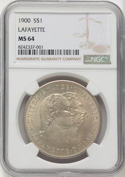 1900 Lafayette Dollar Commemorative Silver NGC MS64 (772342004)