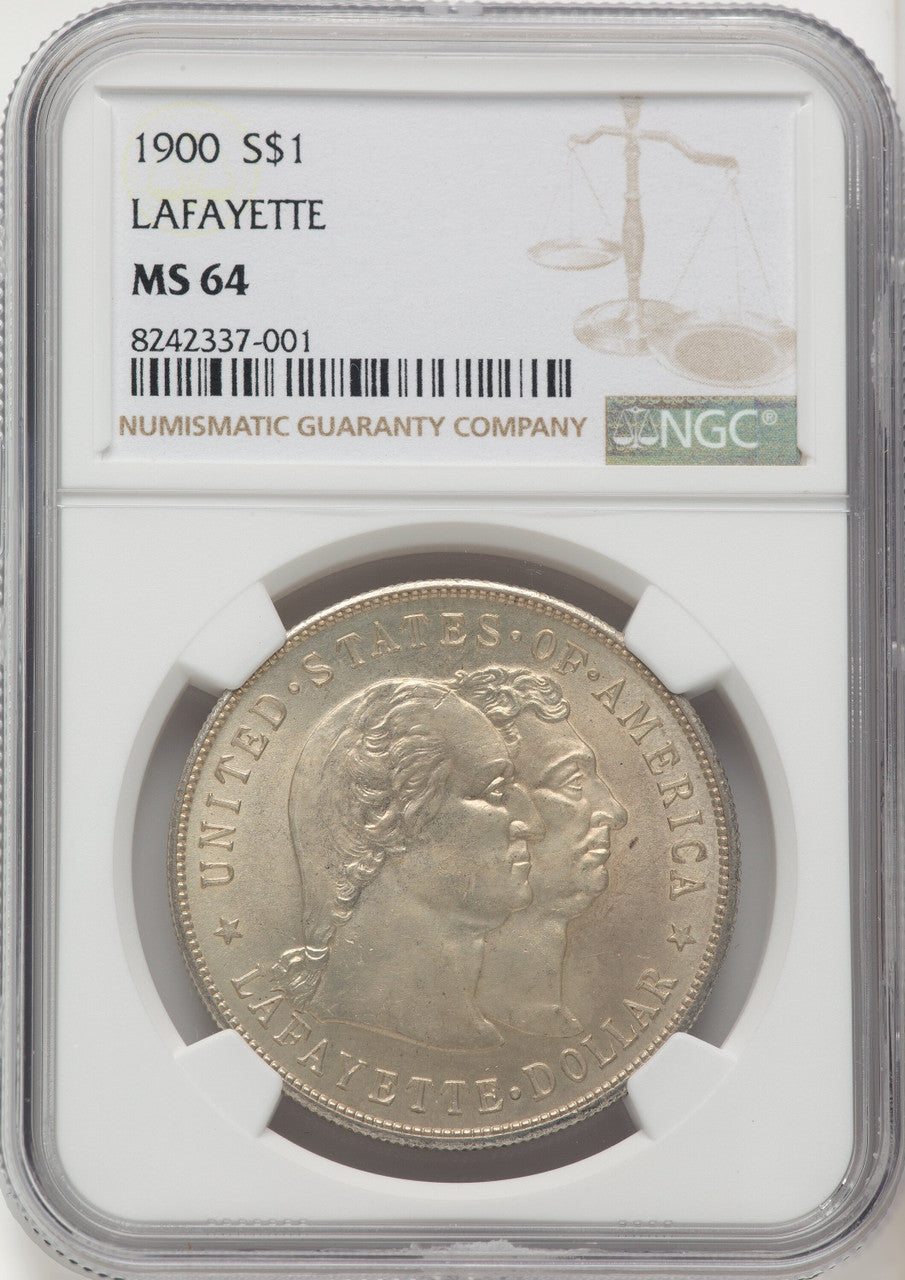 1900 Lafayette Dollar Commemorative Silver NGC MS64 (772342004)