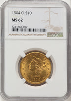 1904-O $10 Liberty Eagle NGC MS62 (506734059)