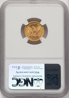 1895 $2.50 Liberty Quarter Eagle NGC MS66