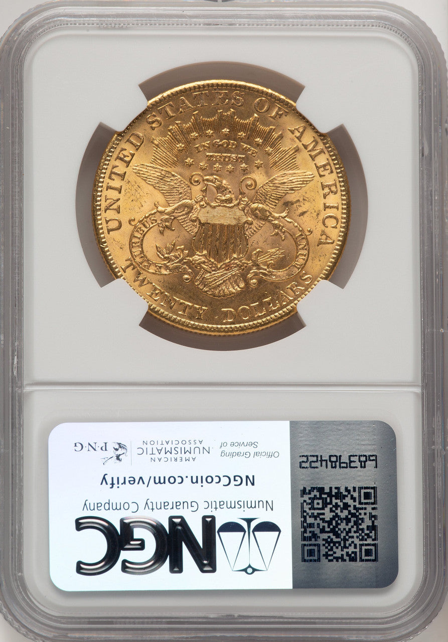 1903 $20 CAC Liberty Double Eagle NGC MS64