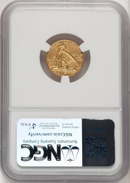 1914-D $2.50 Indian Quarter Eagle NGC MS62 (774313015)