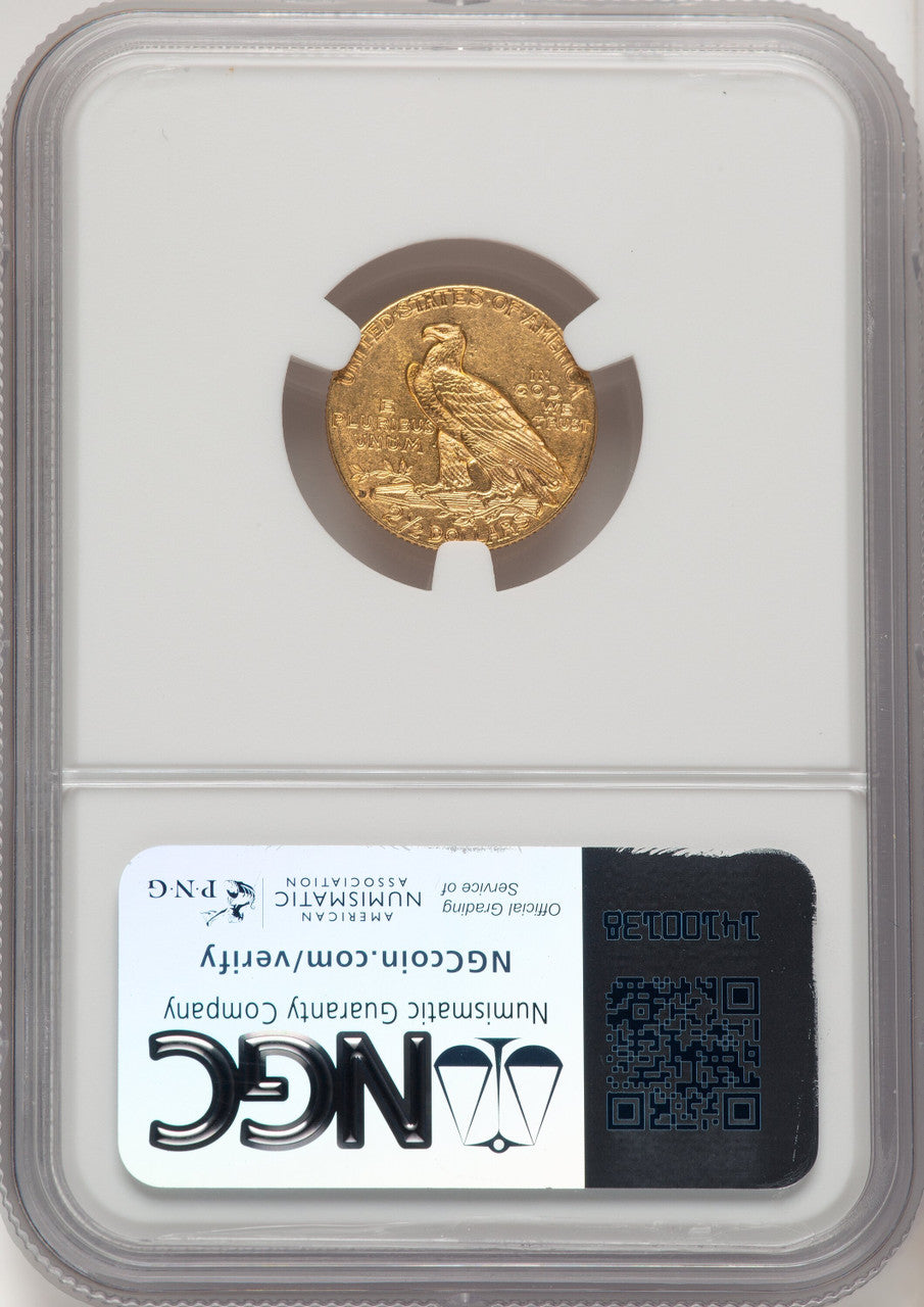 1914-D $2.50 Indian Quarter Eagle NGC MS62 (774313015)