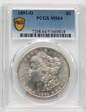 1891-O Morgan Dollar PCGS MS64 (774539003)