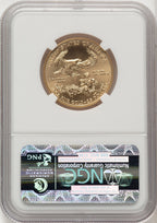 2012 $25 Half-Ounce Gold Eagle Brown Label NGC MS70 (520050003)