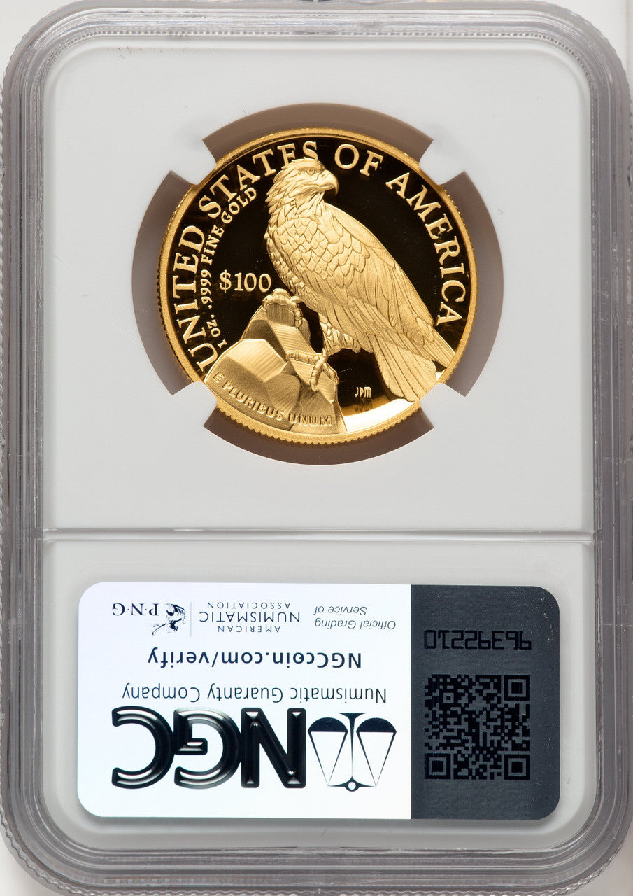 2023-W G$100 American Liberty High Relief FDI Thomas Uram NGC PF70