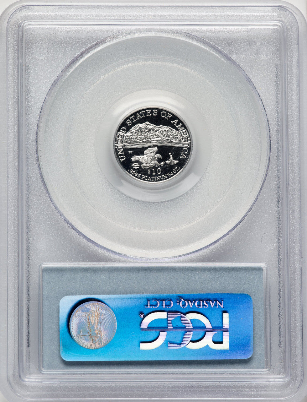 2002-W $10 Tenth-Ounce Platinum Eagle PCGS PR70