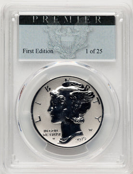 2019-W Palladium Eagle 1 oz REV Non Designation PCGS PR70