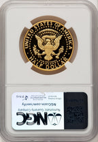 2014-W 50C Kennedy Gold 50th Anniversary Red Book Proof Kennedy Half Dollar NGC PR70 (773005003)