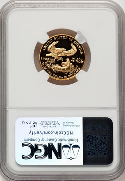 1988-P $10 Quarter-Ounce Gold Eagle Brown Label NGC PF70 (775677005)