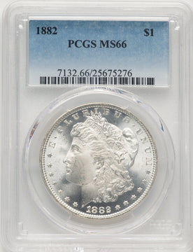 1882 Morgan Dollar PCGS MS66 (776273011)